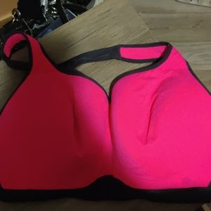 Hot Pink Under Armour Sports Bra